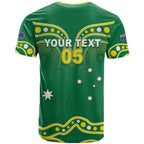 Australia Rugby Custom T Shirt Kangaroos Make History Pacific Champions