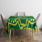 Australia Rugby Custom Tablecloth Kangaroos Make History Pacific Champions