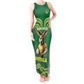 Australia Rugby Custom Tank Maxi Dress Kangaroos Make History Pacific Champions