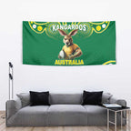 Australia Rugby Custom Tapestry Kangaroos Make History Pacific Champions