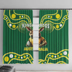 Australia Rugby Custom Window Curtain Kangaroos Make History Pacific Champions