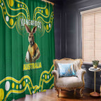 Australia Rugby Custom Window Curtain Kangaroos Make History Pacific Champions
