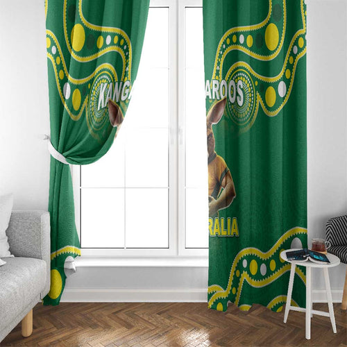 Australia Rugby Custom Window Curtain Kangaroos Make History Pacific Champions