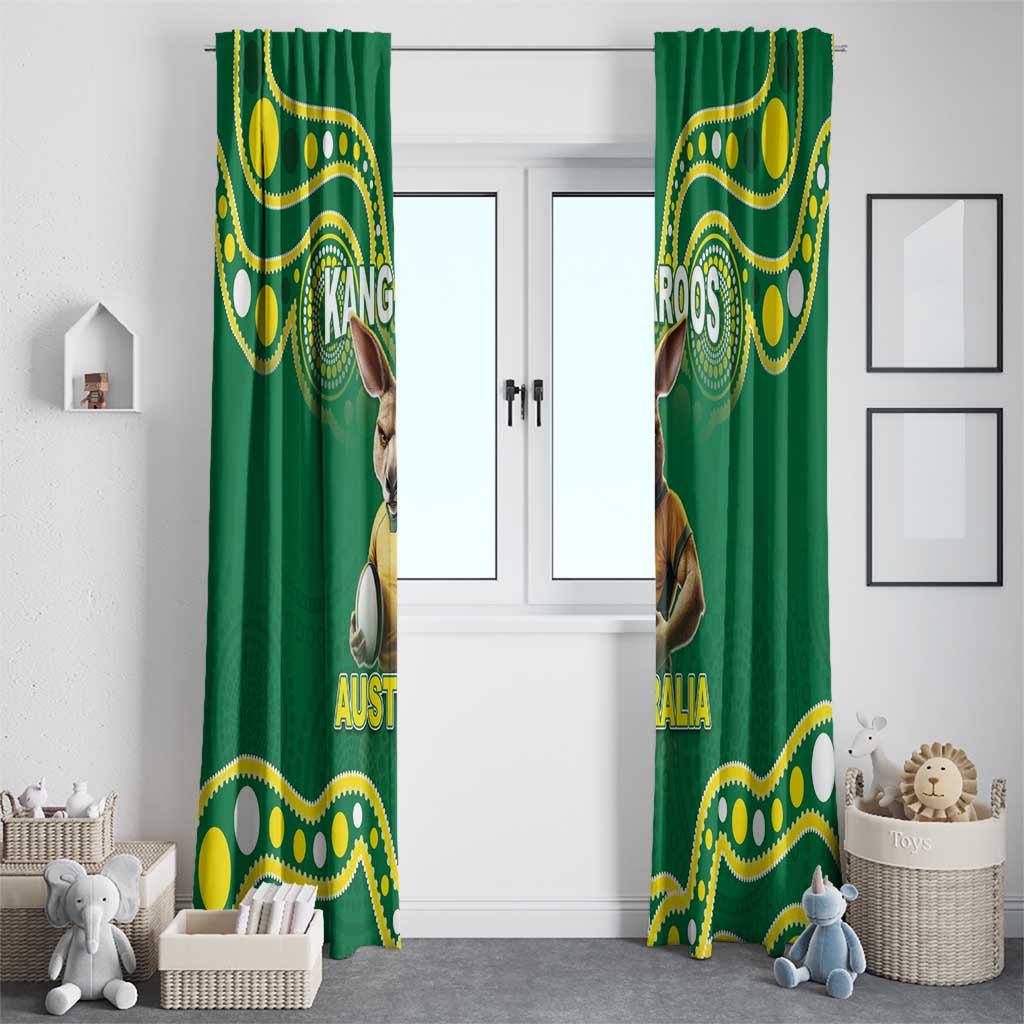 Australia Rugby Custom Window Curtain Kangaroos Make History Pacific Champions