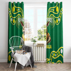 Australia Rugby Custom Window Curtain Kangaroos Make History Pacific Champions