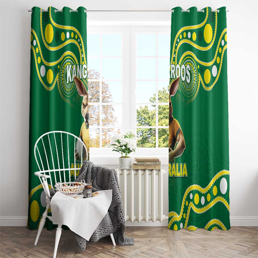 Australia Rugby Custom Window Curtain Kangaroos Make History Pacific Champions