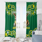 Australia Rugby Custom Window Curtain Kangaroos Make History Pacific Champions