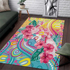 Australia Indigenous NAIDOC Week With Cockatoos Area Rug