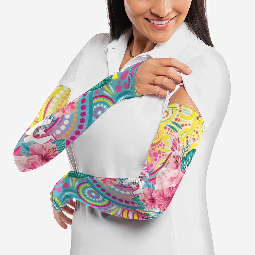 Australia Indigenous NAIDOC Week With Cockatoos Arm Sleeves