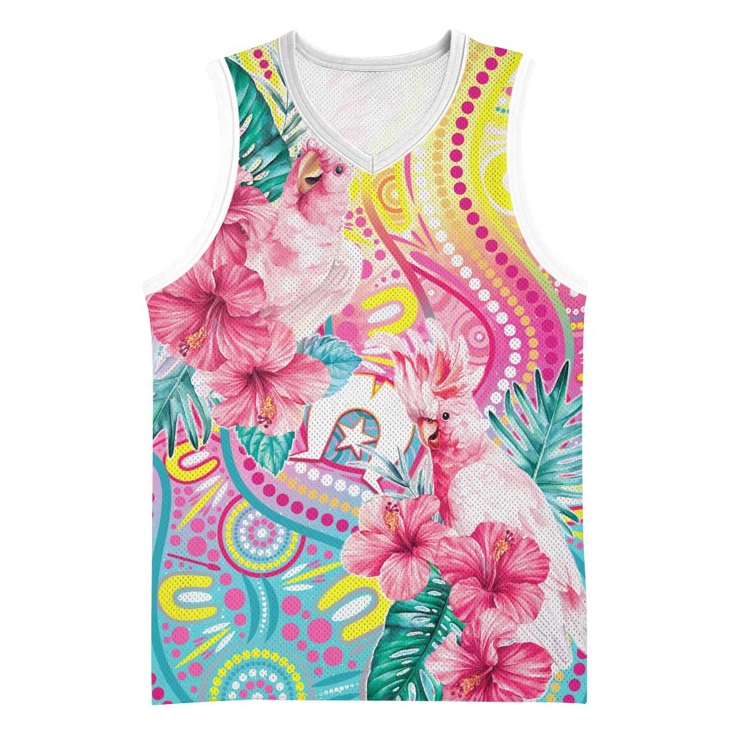 Australia Indigenous NAIDOC Week With Cockatoos Basketball Jersey