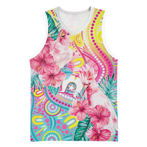 Australia Indigenous NAIDOC Week With Cockatoos Basketball Jersey