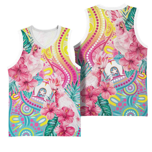 Australia Indigenous NAIDOC Week With Cockatoos Basketball Jersey