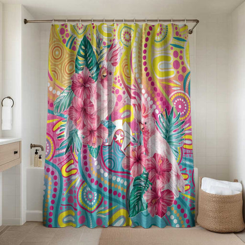 Australia Indigenous NAIDOC Week With Cockatoos Bathroom Set