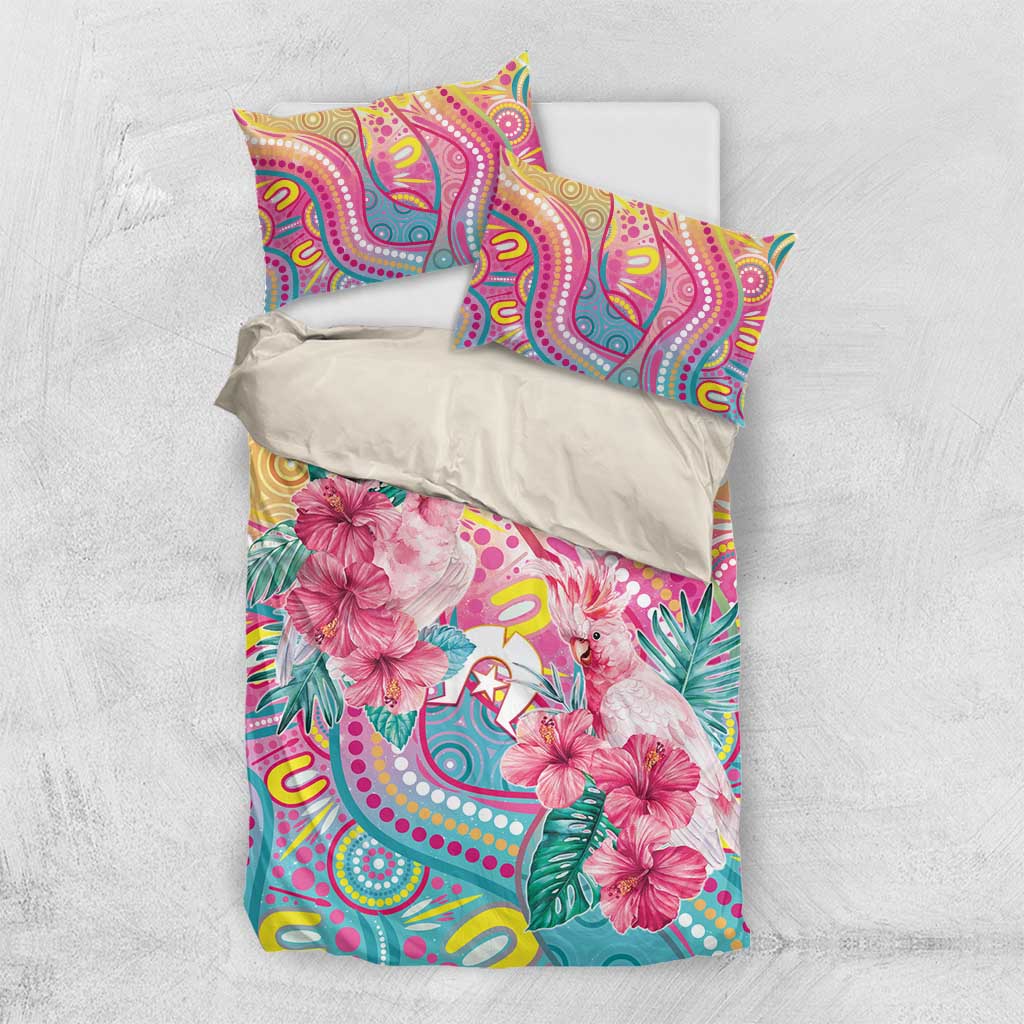 Australia Indigenous NAIDOC Week With Cockatoos Bedding Set