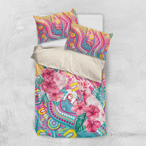 Australia Indigenous NAIDOC Week With Cockatoos Bedding Set