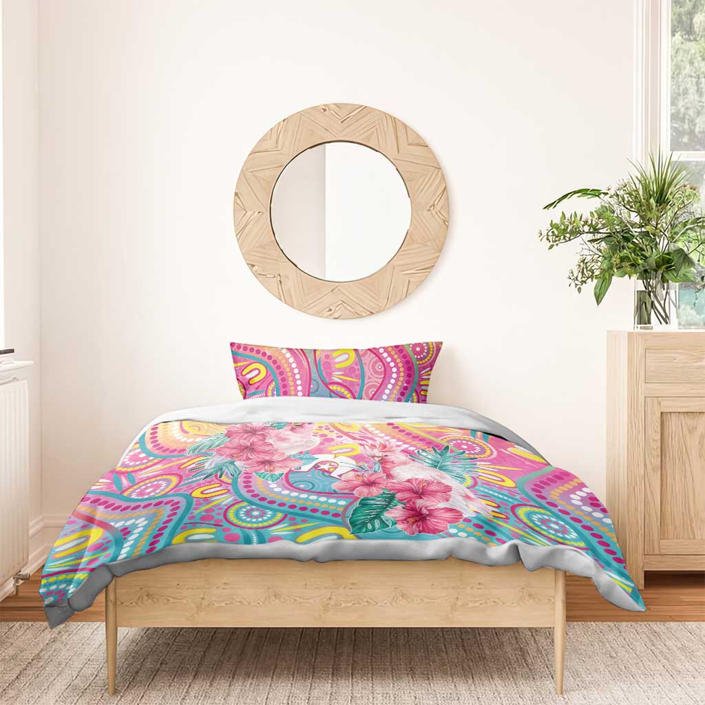 Australia Indigenous NAIDOC Week With Cockatoos Bedding Set