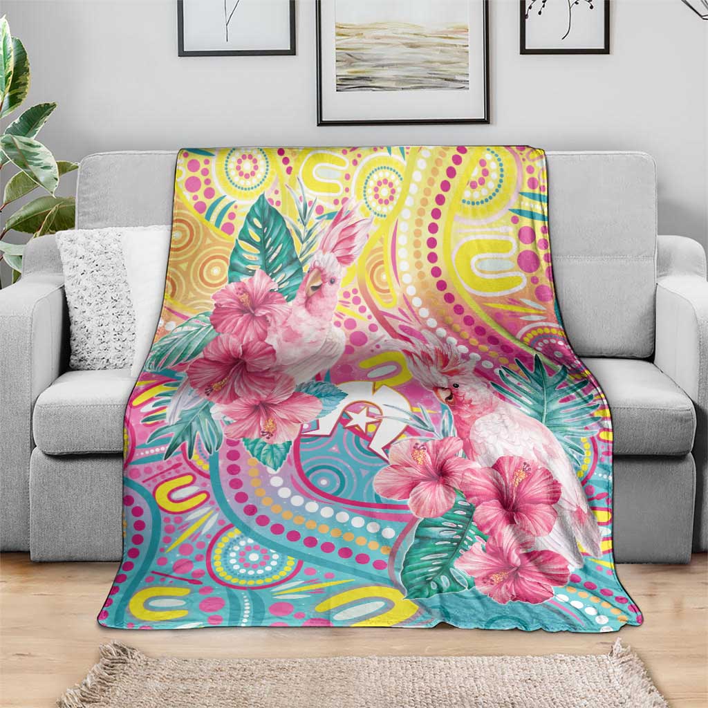 Australia Indigenous NAIDOC Week With Cockatoos Blanket