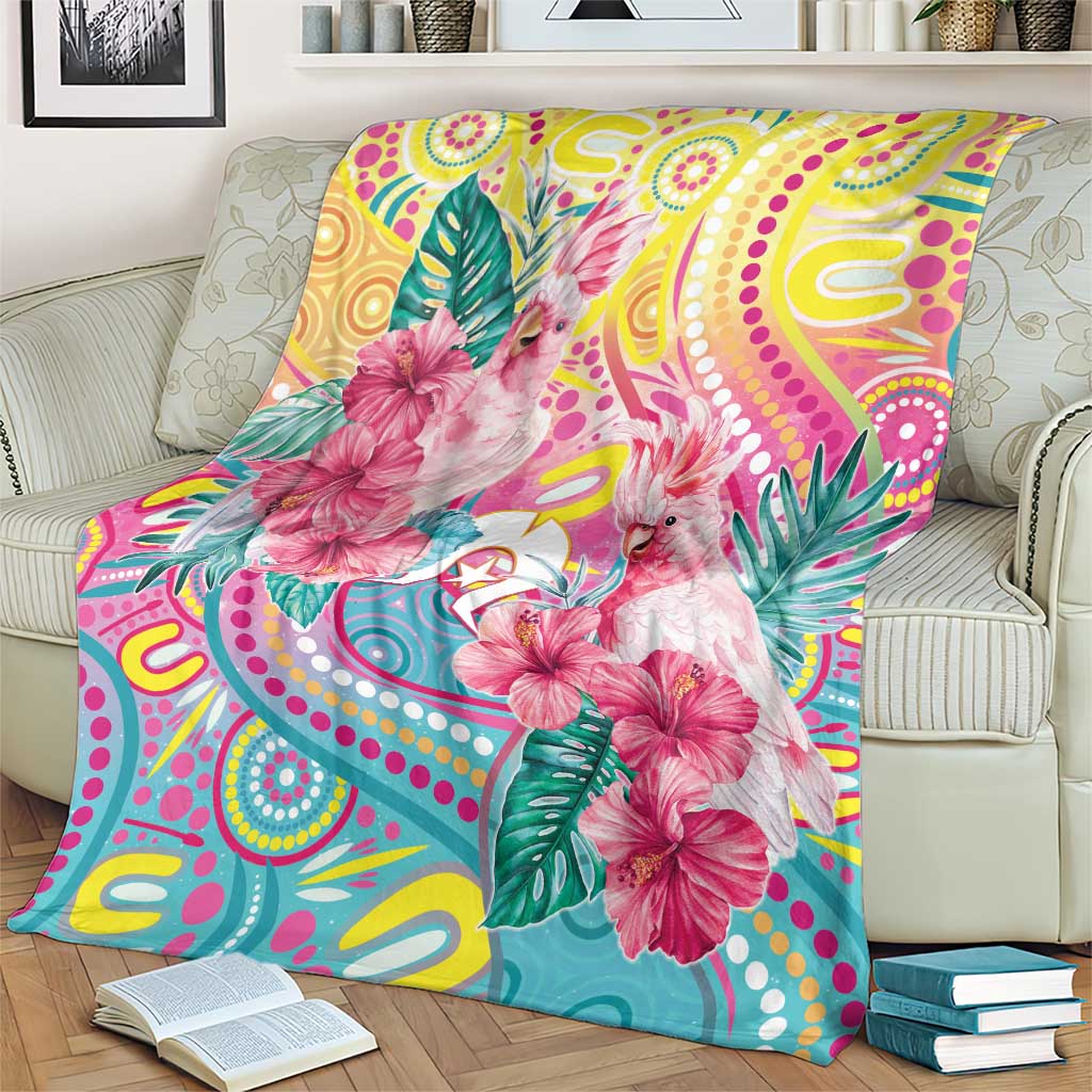 Australia Indigenous NAIDOC Week With Cockatoos Blanket