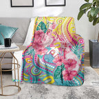 Australia Indigenous NAIDOC Week With Cockatoos Blanket