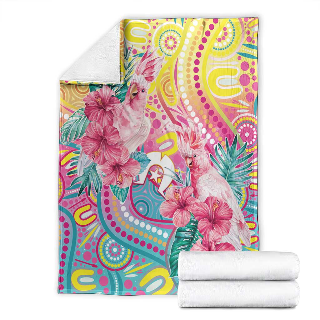Australia Indigenous NAIDOC Week With Cockatoos Blanket