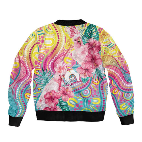 Australia Indigenous NAIDOC Week With Cockatoos Bomber Jacket