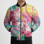Australia Indigenous NAIDOC Week With Cockatoos Bomber Puffer Jacket