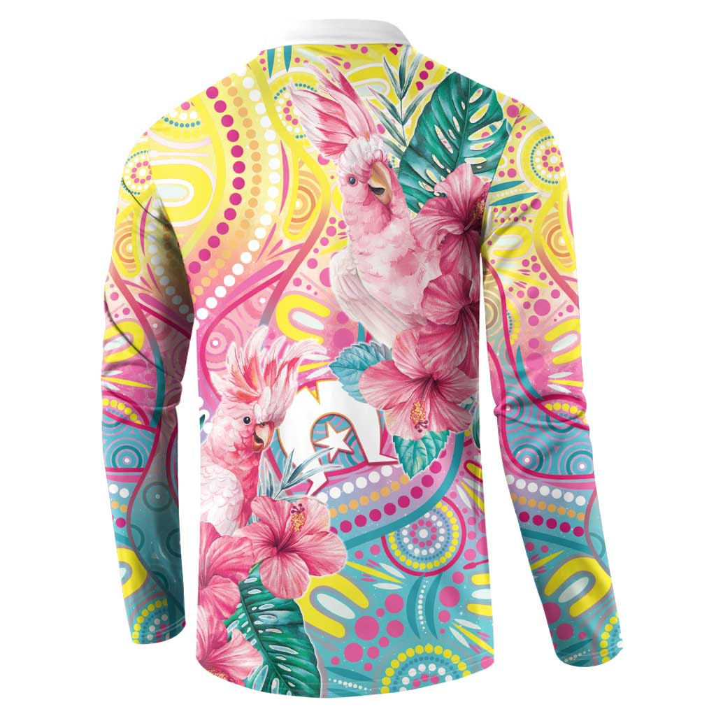 Australia Indigenous NAIDOC Week With Cockatoos Button Sweatshirt