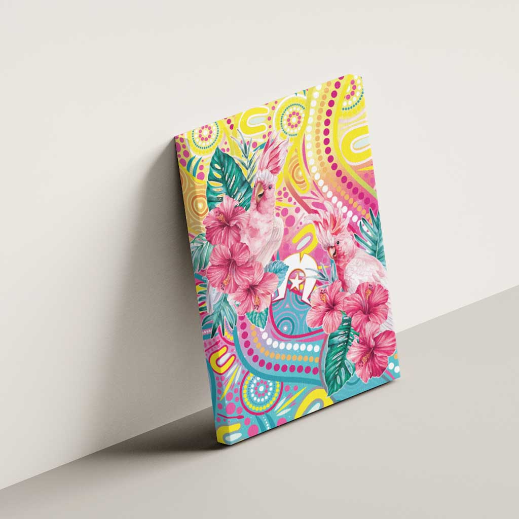 Australia Indigenous NAIDOC Week With Cockatoos Canvas Wall Art