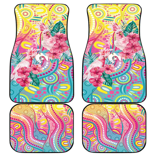 Australia Indigenous NAIDOC Week With Cockatoos Car Mats