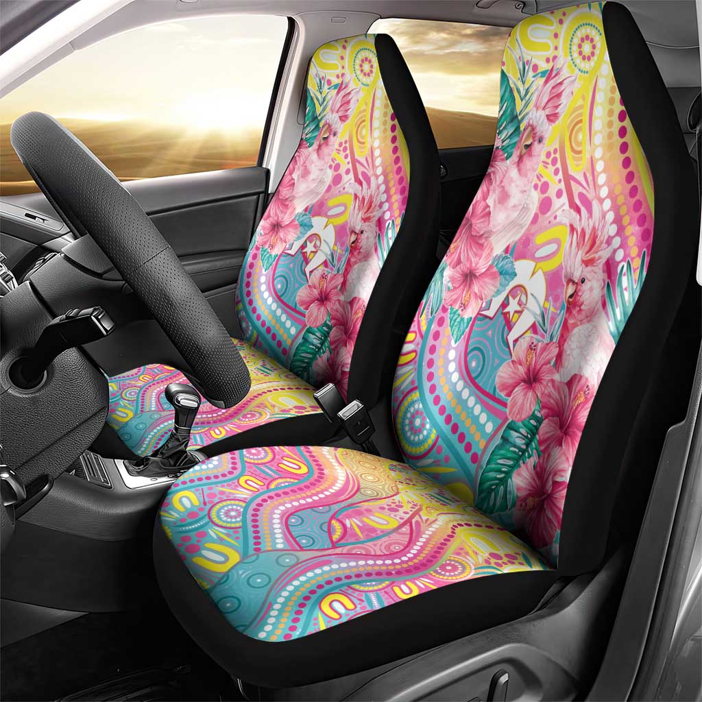 Australia Indigenous NAIDOC Week With Cockatoos Car Seat Cover