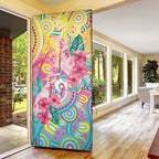 Australia Indigenous NAIDOC Week With Cockatoos Door Cover