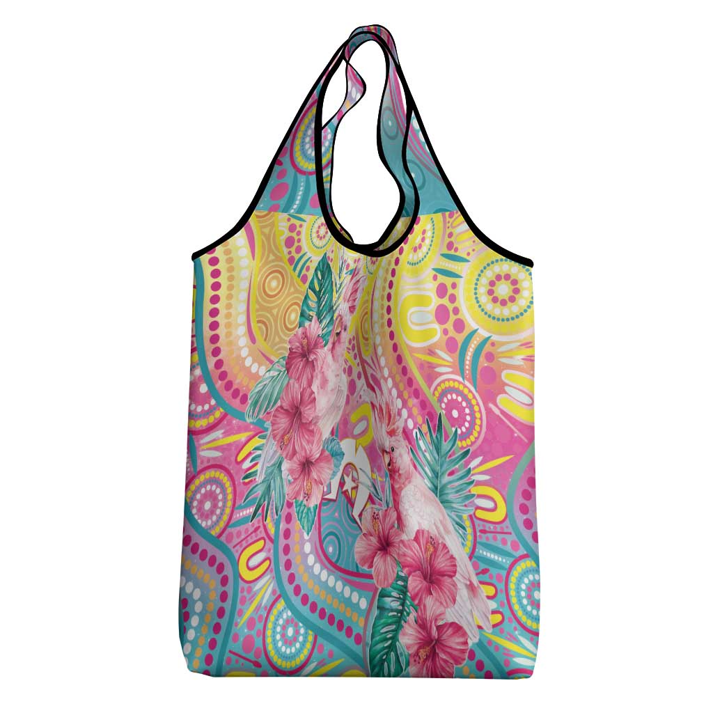Australia Indigenous NAIDOC Week With Cockatoos Grocery Bag