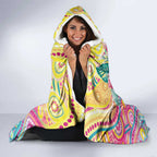 Australia Indigenous NAIDOC Week With Cockatoos Hooded Blanket
