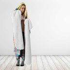 Australia Indigenous NAIDOC Week With Cockatoos Hooded Blanket