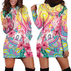 Australia Indigenous NAIDOC Week With Cockatoos Hoodie Dress