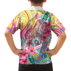 Australia Indigenous NAIDOC Week With Cockatoos Kid Hawaiian Shirt