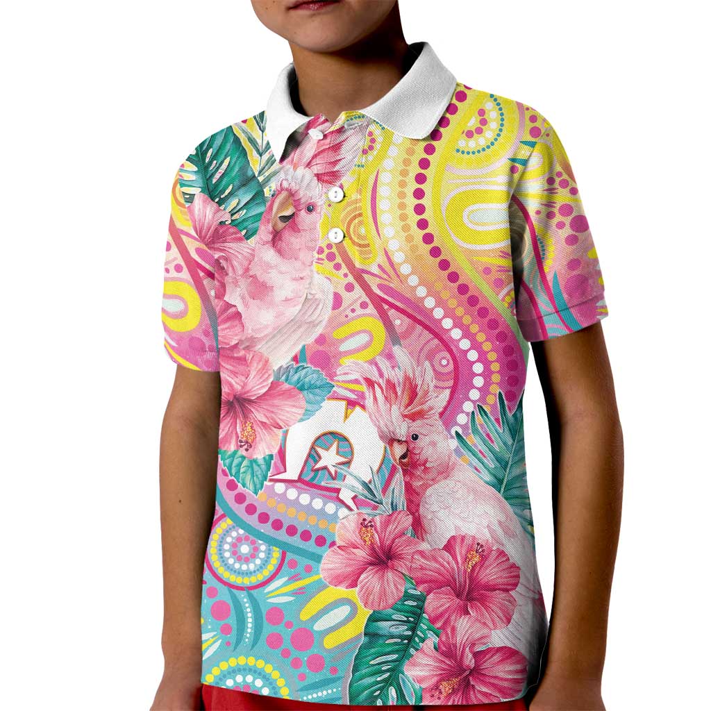 Australia Indigenous NAIDOC Week With Cockatoos Kid Polo Shirt