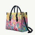 Australia Indigenous NAIDOC Week With Cockatoos Leather Bag