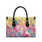 Australia Indigenous NAIDOC Week With Cockatoos Leather Bag
