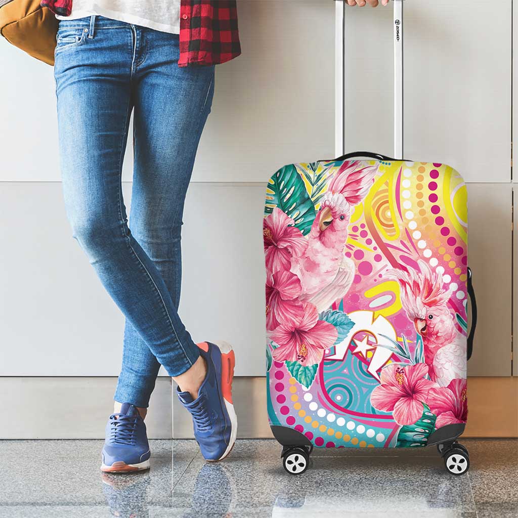 Australia Indigenous NAIDOC Week With Cockatoos Luggage Cover