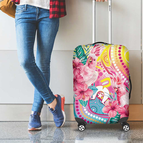 Australia Indigenous NAIDOC Week With Cockatoos Luggage Cover