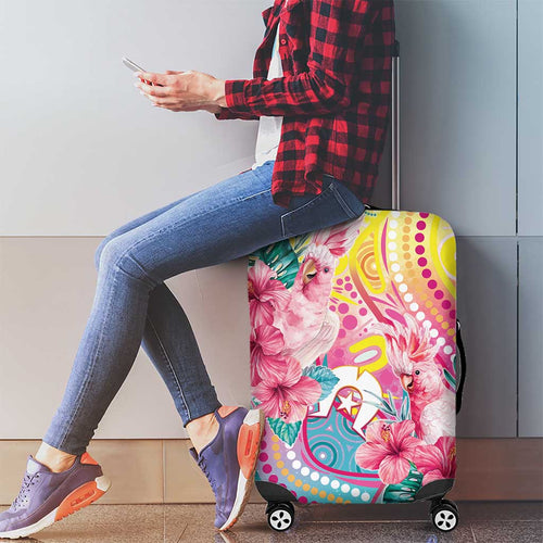 Australia Indigenous NAIDOC Week With Cockatoos Luggage Cover