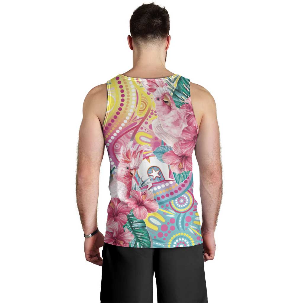 Australia Indigenous NAIDOC Week With Cockatoos Men Tank Top