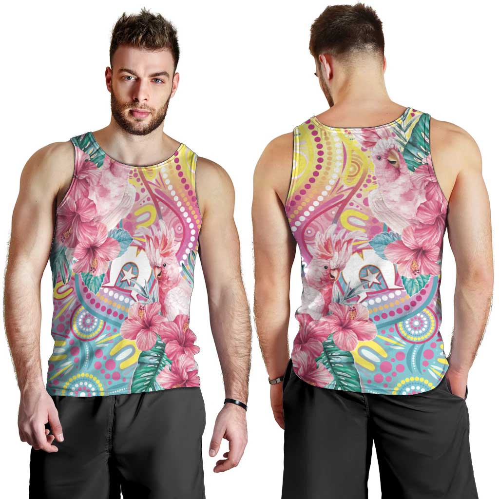 Australia Indigenous NAIDOC Week With Cockatoos Men Tank Top