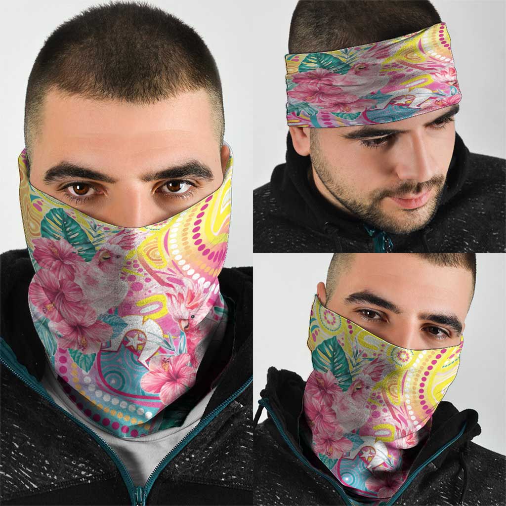 Australia Indigenous NAIDOC Week With Cockatoos Neck Gaiter