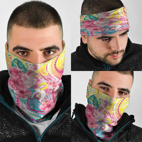 Australia Indigenous NAIDOC Week With Cockatoos Neck Gaiter