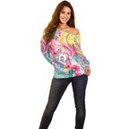 Australia Indigenous NAIDOC Week With Cockatoos Off Shoulder Sweater