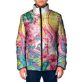 Australia Indigenous NAIDOC Week With Cockatoos Padded Jacket