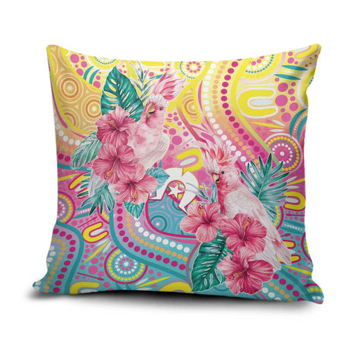 Australia Indigenous NAIDOC Week With Cockatoos Pillow Cover