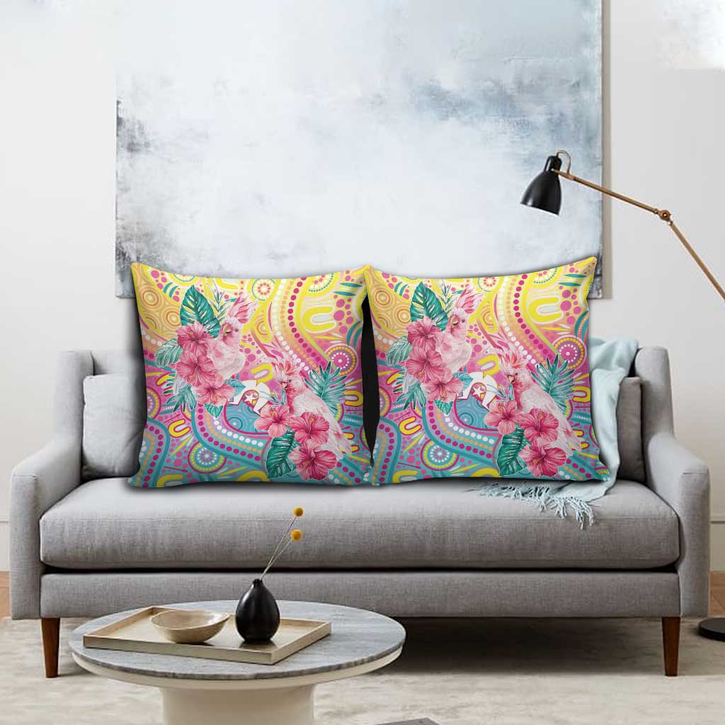 Australia Indigenous NAIDOC Week With Cockatoos Pillow Cover